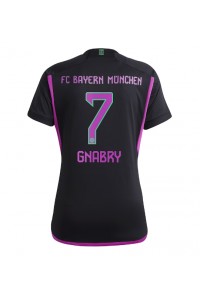 Bayern Munich Serge Gnabry #7 Voetbaltruitje Uit tenue Dames 2023-24 Korte Mouw